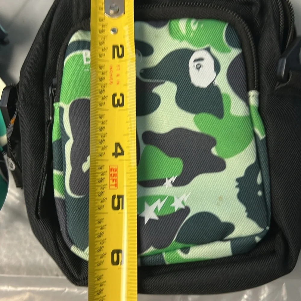 🔥24 HOUR SALE!!🔥🔥BAPE CAMO CROSSBODY MULTI POCKET POUCH 100% AUTH